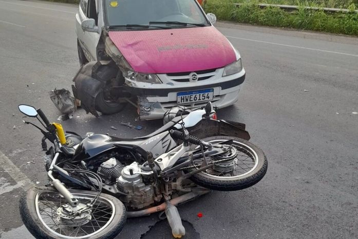 Motorista faz conversão proibida e provoca acidente com vítima na BR 101 em Teotônio Vilela