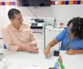 
Esta ativista foi a Semdes conhecer o secretário Lenine, com nome de cantor. Gostei do cabra
