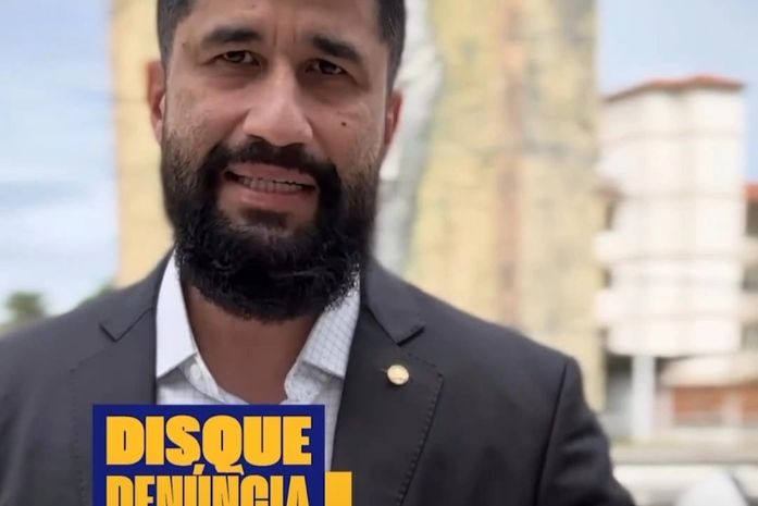 “Delinquente covarde”: deputado divulga imagem de suspeito de feminicídio e pede que população ajude a encontrá-lo; outros políticos também se manifestaram