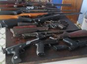 Armas foram apreendidas em operação no Agreste