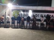 Arrastão na Ponta Verde: 2 homens são detidos e 8 adolescentes apreendidos após assaltos em Maceió