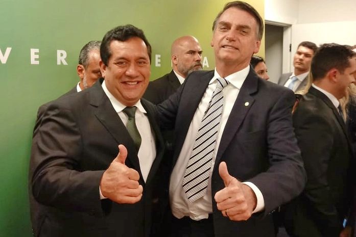 Severino Pessoa e Jair Bolsonaro