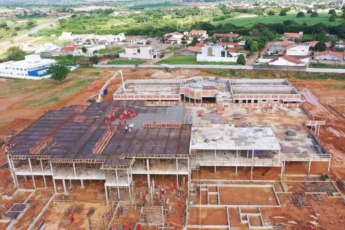 Retomadas as obras do Hospital do Médio Sertão em Palmeira; conclusão prevista em 180 dias