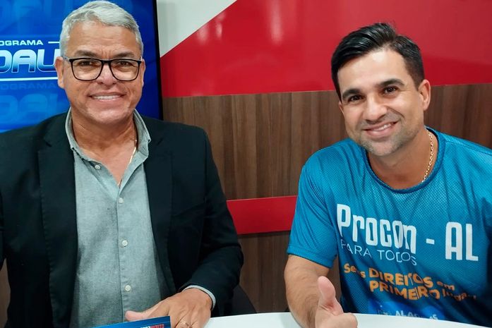 Programa Neto Auto entrevista Daniel Sampaio,presidente do Procon/AL,sobre ações
em defesa do consumidor