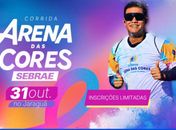 Corrida Arena das Cores convida Maceió para uma tarde de movimento, música e diversão