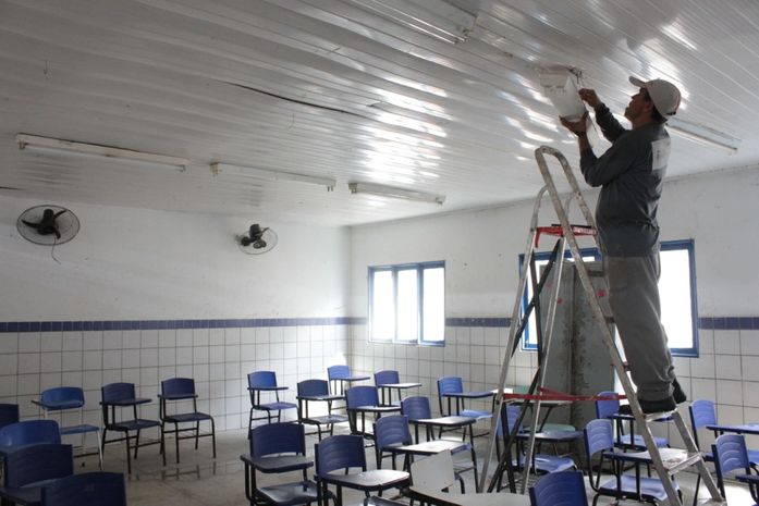 Prefeitura prepara escolas para volta às aulas em Marechal Deodoro