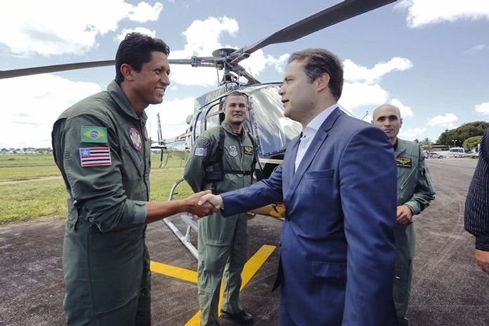 Governador Renan Filho entrega novas aeronaves e hangar à Segurança Pública