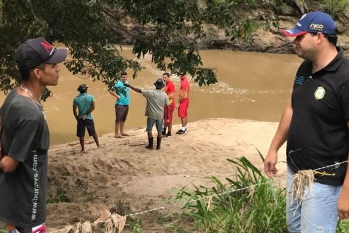 Bombeiros encontram corpo de agricultor que desapareceu em rio