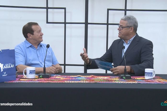 Programa Personalidades entrevista o presidente do CSA, Rafael Tenório