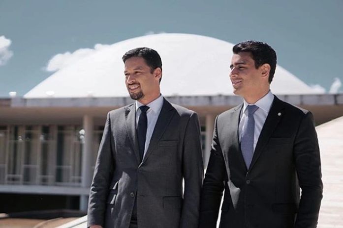 Senador Rodrigo Cunha e Deputado Federal JHC