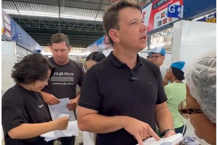 Vereador Vavazinho acompanha fiscalização da Prefeitura e ouve demandas de permissionários no Mercado Público de Arapiraca