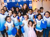 Marina Candia entrega óculos de grau a alunos da rede municipal em Maceió