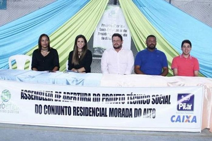 Pilar inicia projeto social para beneficiários de conjunto habitacional