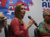 Conselheira Renata Calheiros fala sobre ferramenta Espia do TCE em Congresso