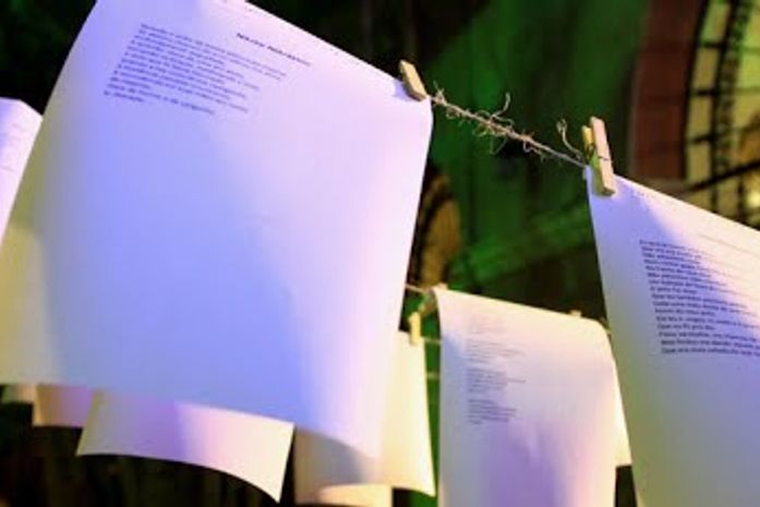 Instituto promove 'Papel no Varal dos Poetas Vivos'