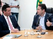 Ministro Maurício Quintella e governador Renan Filho