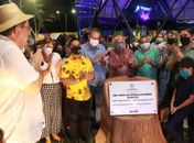 Prefeito Gilberto Gonçalves inaugura praça com o que há de mais moderno e criativo em designer e paisagismo