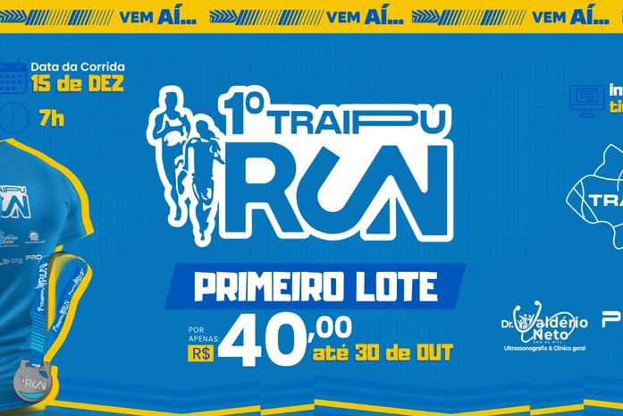 Com apoio da Prefeitura, Traipu sedia 1º Traipu Running em dezembro