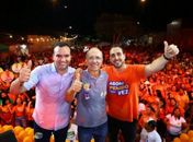 Candidato a Deputado Estadual Guilherme Lopes realiza caminhada histórica em Penedo 