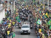 Bolsonaro participa de passeio com motociclistas no Rio neste domingo