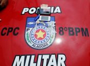 Materiais que a PM apreendeu em Pilar