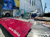 Faixas, banners e placas: Quase mil anúncios irregulares são apreendidos em Maceió
