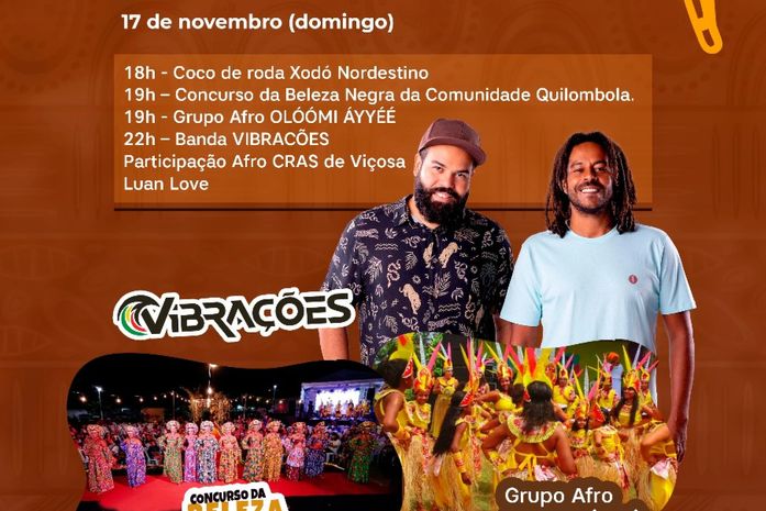 Muquém Cultural celebra a Consciência Negra com programação diversificada em União dos Palmares