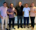 Depois de passar por cirurgia Cícero Cavalcante é visitado por Arthur Lira e Marx Beltrão