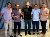 Depois de passar por cirurgia Cícero Cavalcante é visitado por Arthur Lira e Marx Beltrão