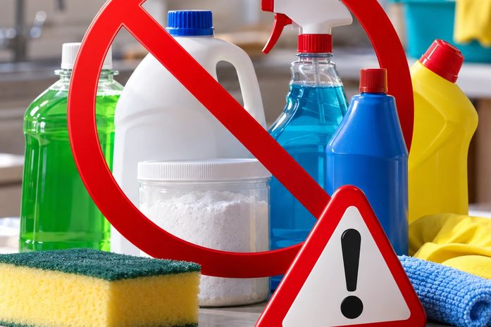 Risco de intoxicação e queimaduras: produtos de limpeza irregulares têm venda proibida
