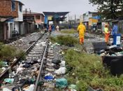 CBTU intensifica limpeza nas proximidades dos trilhos nesta sexta-feira