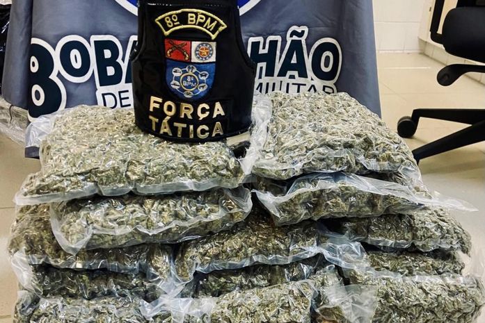 Polícia Militar apreende 21 armas de fogo e 24 Kg de drogas em Alagoas