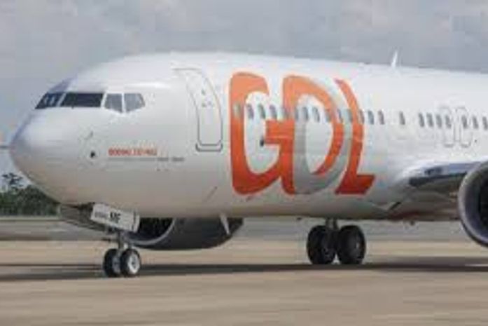 Aeronave da Gol linhas aéreas