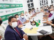 Prefeito Júlio Cezar reúne equipe e pede unidade, alinhamento e resultado