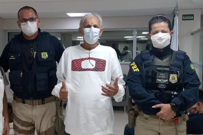 Com apoio de escolta da PRF, idoso de Maceió percorre três estados para realizar transplante na Paraíba
