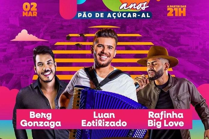 Pão de Açúcar/AL promove neste sábado grande festa para celebrar seus 170 anos