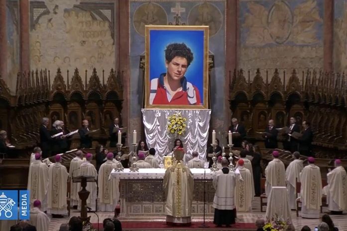 Beatificação do jovem Carlo Acutis.