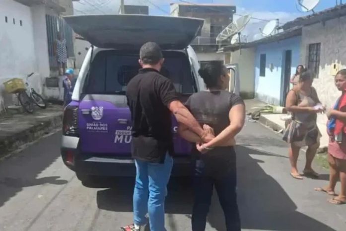 Mulher é presa suspeita de esfaquear e cortar o cabelo de criança de 12 anos em União dos Palmares