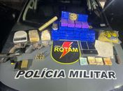 Homem é preso com mais de 20 kg de drogas e armas na parte alta de Maceió