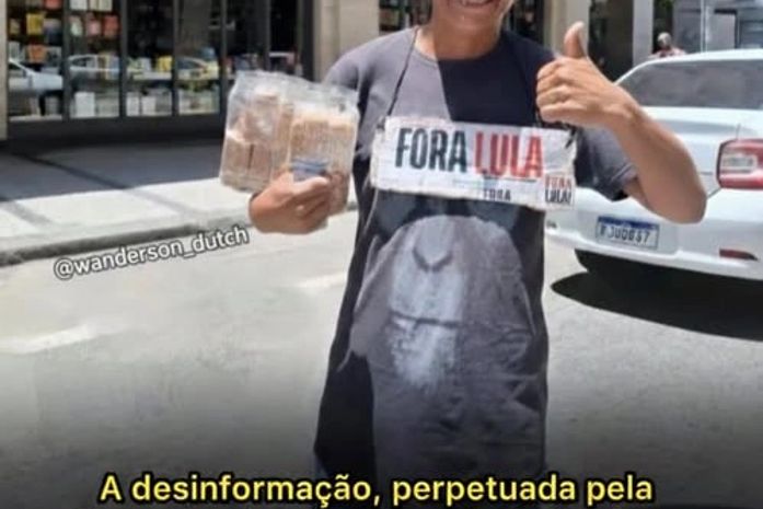 Essa imagem não fala sobre Lula apenas. Fala sobre como a ausência de pensamento crítico custa caro