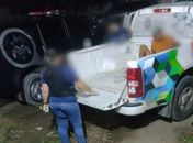 Preso acusado de agredir e tentar matar esposa na frente das filhas no agreste 