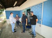 Prefeito Luciano Barbosa visita obras de recuperação do CEMFRA