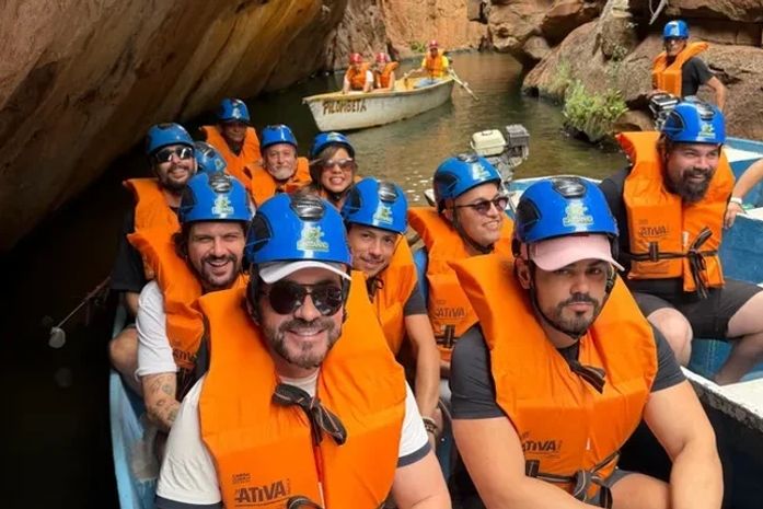 Padre Fábio de Melo visita o Sertão de Alagoas e conhece cânions em Delmiro Gouveia
