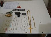 Materiais apreendidos no Agreste alagoano