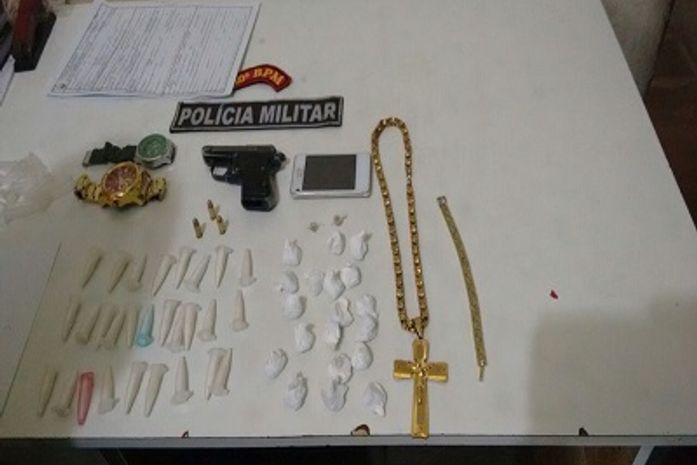 Materiais apreendidos no Agreste alagoano