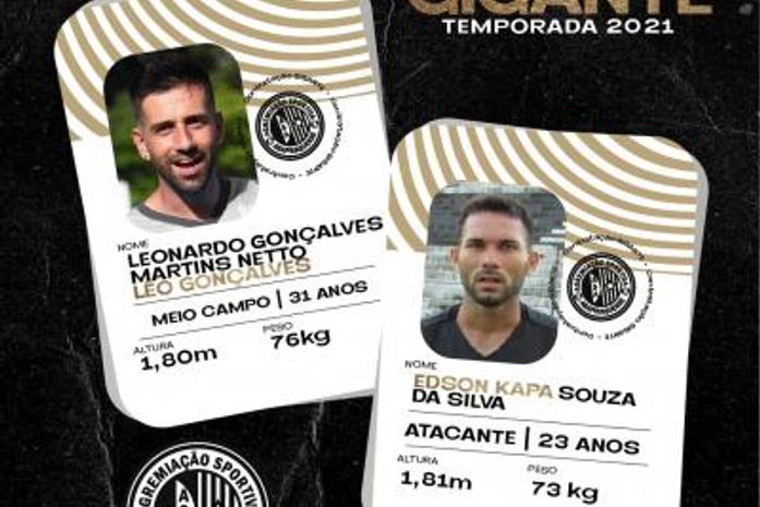 ASA anuncia meia Léo Gonçalves e atacante Edson Kapa