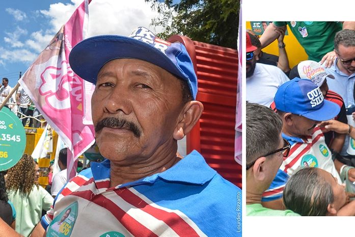 Caminhada de Rodrigo Cunha leva uma multidão para as ruas de Arapiraca