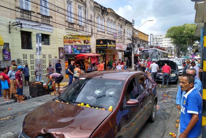 Motorista foi linchado no Centro
