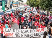 Manifestantes contra o governo Bolsonaro voltam às ruas neste sábado (19) em Maceió
