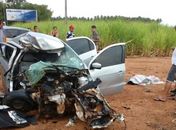 Jovem morre e outros dois ficam feridos em grave acidente na AL-101 Sul 